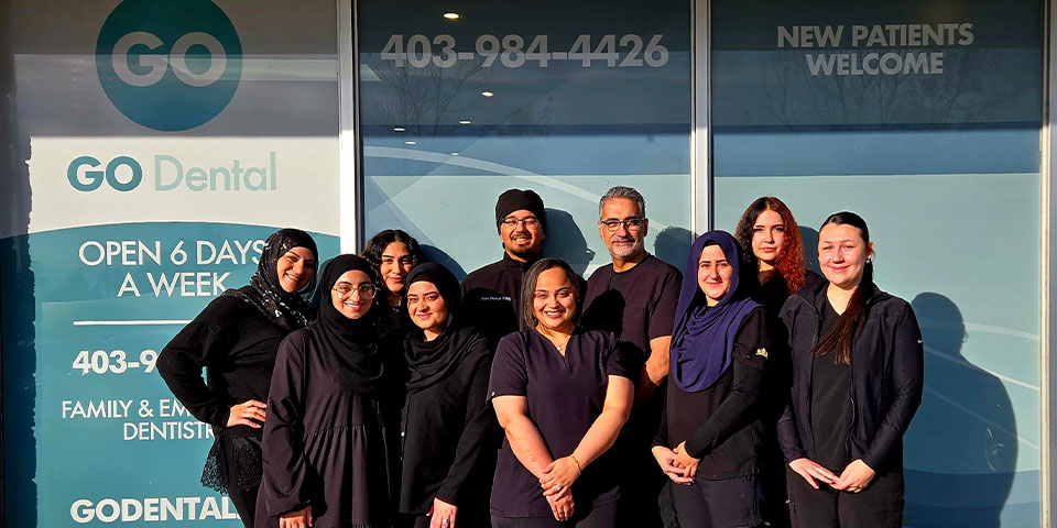 Dental Team At Go Dental in Calgary